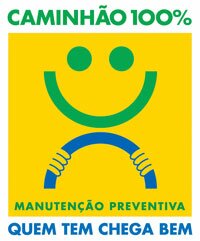 Logotipo Caminhão 100%